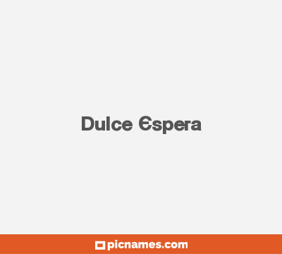 Dulce Espera